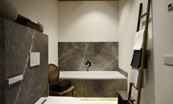 Landelijk badkamer met sauna, Giessen