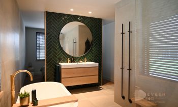 Moderne stijlvolle badkamer, Krimpen aan de Lek