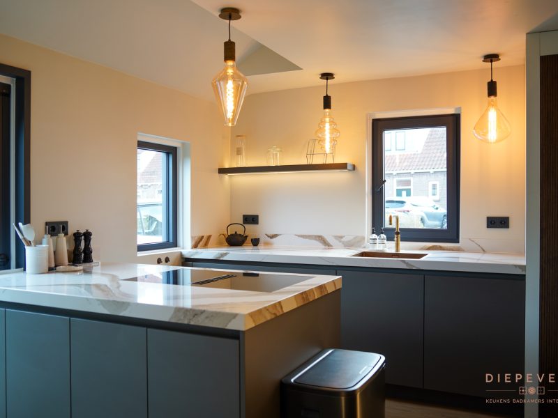 Praktisch en stijlvolle keuken, Rotterdam