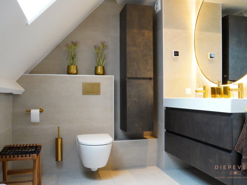 Elegante badkamer, Nederhemert